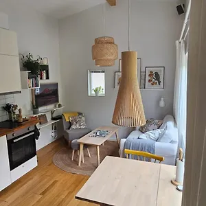Tiny Grey House With Loft, 15 Min From Center Gotenburg